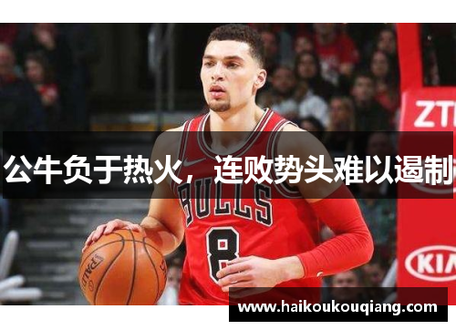公牛负于热火，连败势头难以遏制